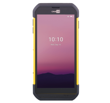 Série RS35 de CipherLab, 2D, SE4770, 12,7 cm (5''), GPS, USB-C, BT, WiFi, 4G, NFC, Android, GMS